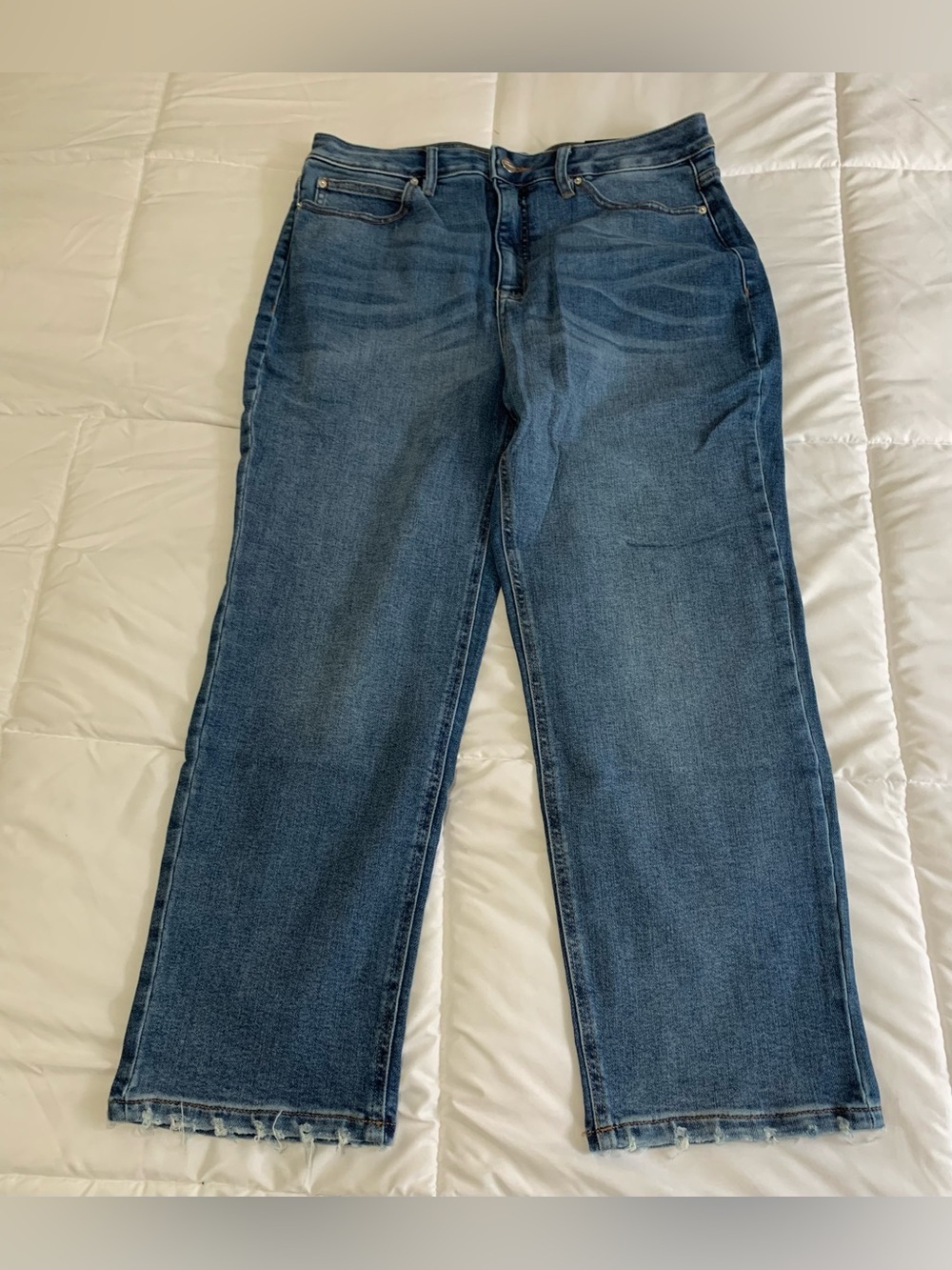 New Ricki’s high rise straight leg crop jean Size 12